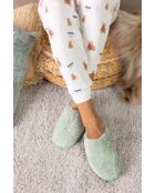 3 paires de Chaussons Annie verts