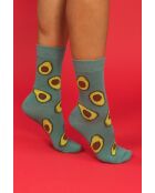 2 paires de chaussettes en coton assorties