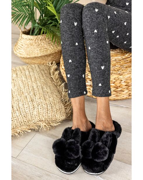 Chaussons Ambre noirs