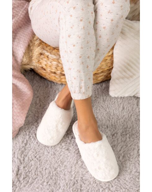 Chaussons Rosa blancs