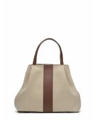 Sac en Toile Pin Beige - 20,5x26,5x15,5 cm
