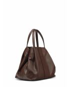 Sac en Cuir Pin Marron - 20,5x26,5x15,5 cm