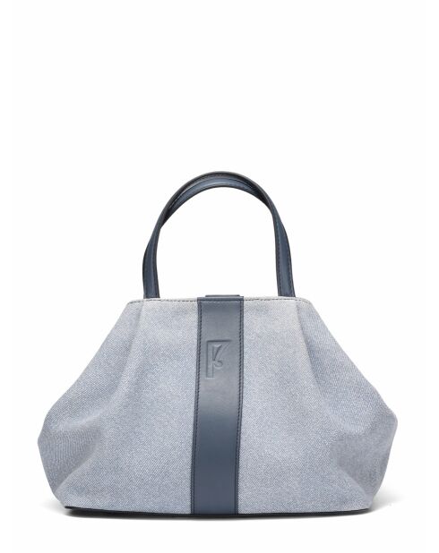 Pin Jeans Leinentasche, 20,5 x 26,5 x 15,5 cm