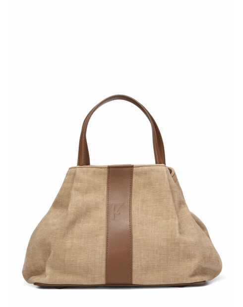 Sac en Toile Pin Beige - 20,5x26,5x15,5 cm