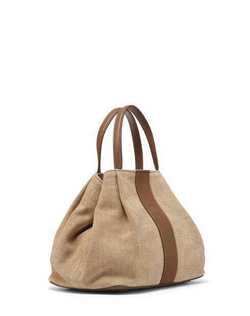 Sac en Toile Pin Beige - 20,5x26,5x15,5 cm