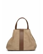 Sac en Toile Pin Beige - 20,5x26,5x15,5 cm