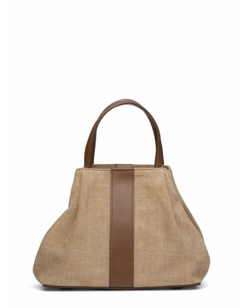 Sac en Toile Pin Beige - 20,5x26,5x15,5 cm