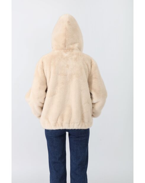 Piel sintética beige