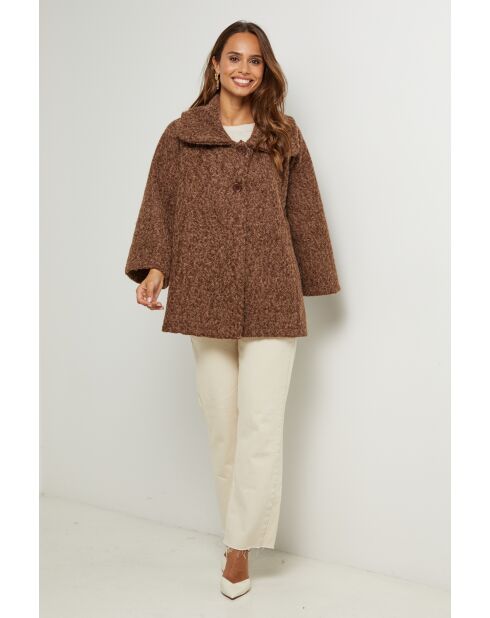 Giacca Justine color cioccolato