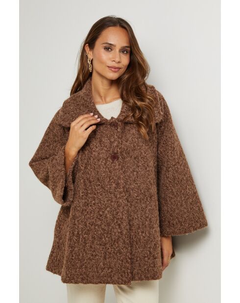 Giacca Justine color cioccolato