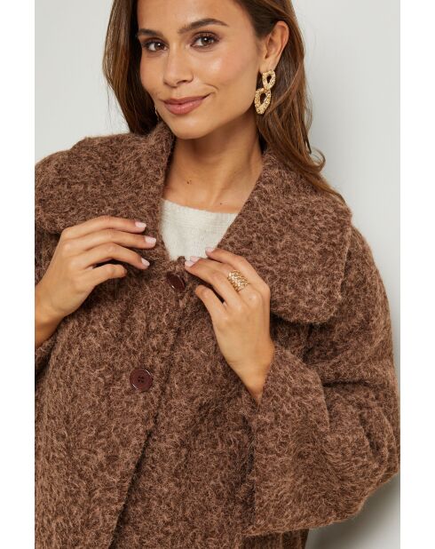 Giacca Justine color cioccolato