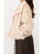 Fausse fourrure Juliette beige