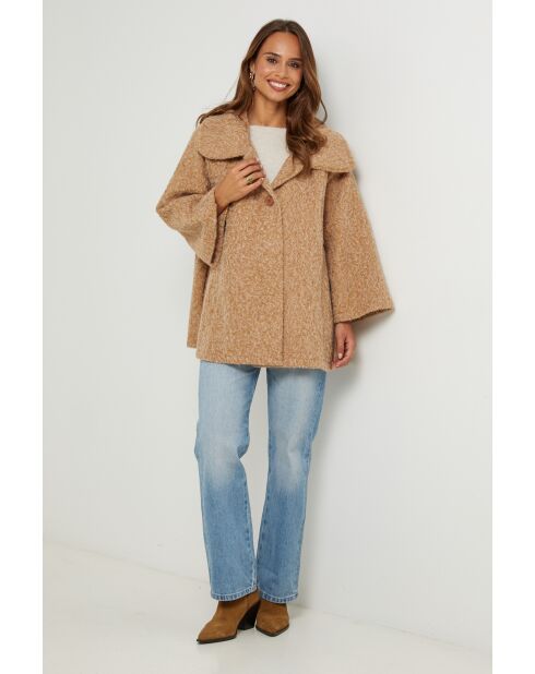 Giacca Justine camel