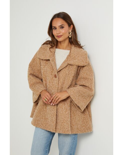 Giacca Justine camel