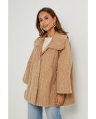 Giacca Justine camel