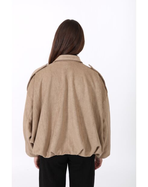 Chaqueta Paulette taupe