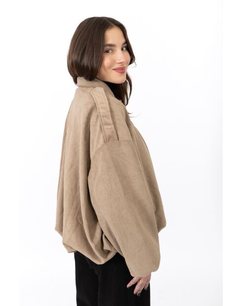 Chaqueta Paulette taupe
