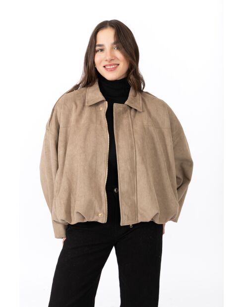 Chaqueta Paulette taupe