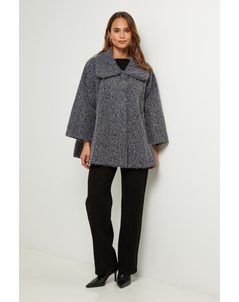 Anthrazitfarbene Jacke Justine