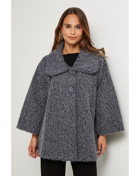 Anthrazitfarbene Jacke Justine