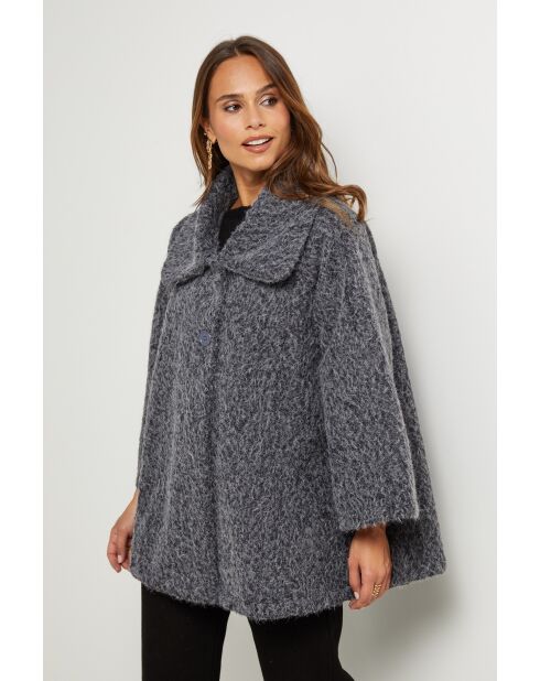 Anthrazitfarbene Jacke Justine