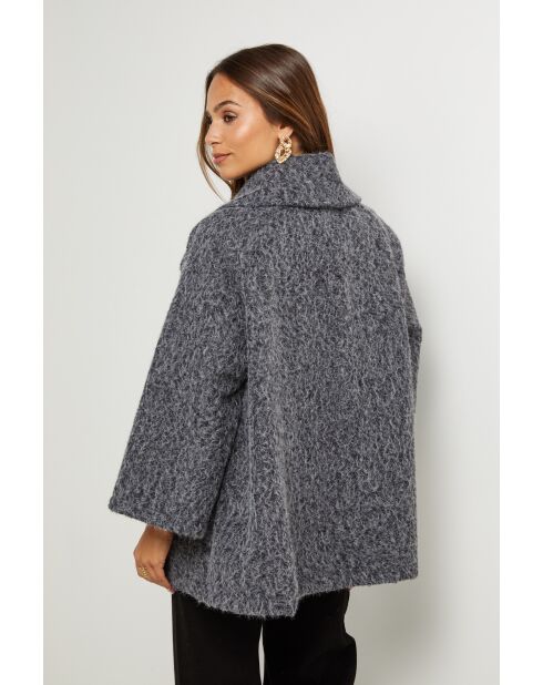 Anthrazitfarbene Jacke Justine