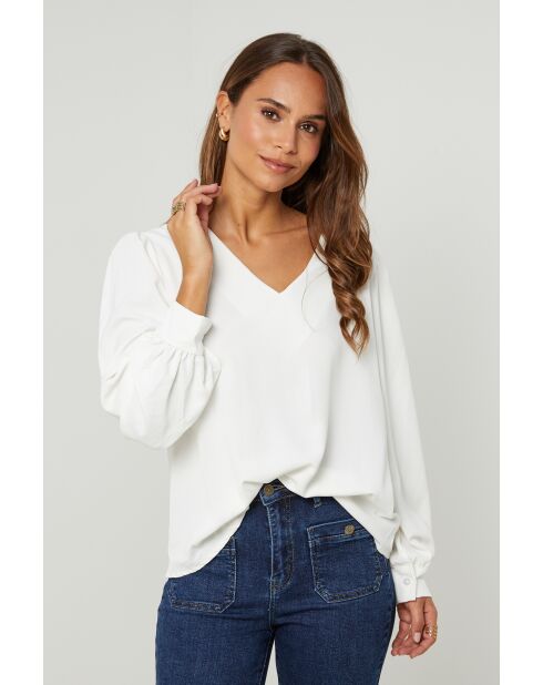 Chemisier Mila blanc