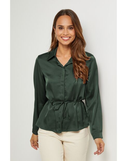 Camicia verde Elodie