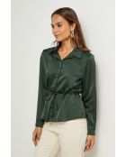 Chemise Élodie verte