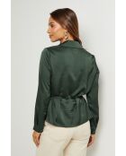 Chemise Élodie verte