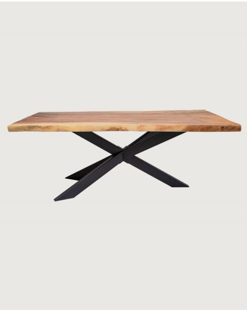 Laguna - Table repas en bois massif de suar