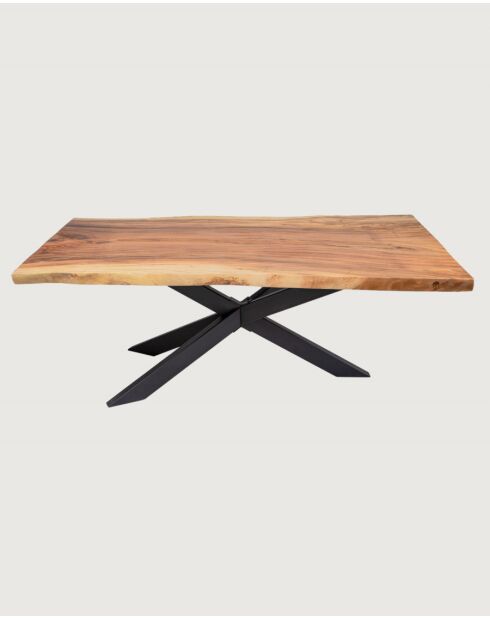 Laguna - Table repas en bois massif de suar
