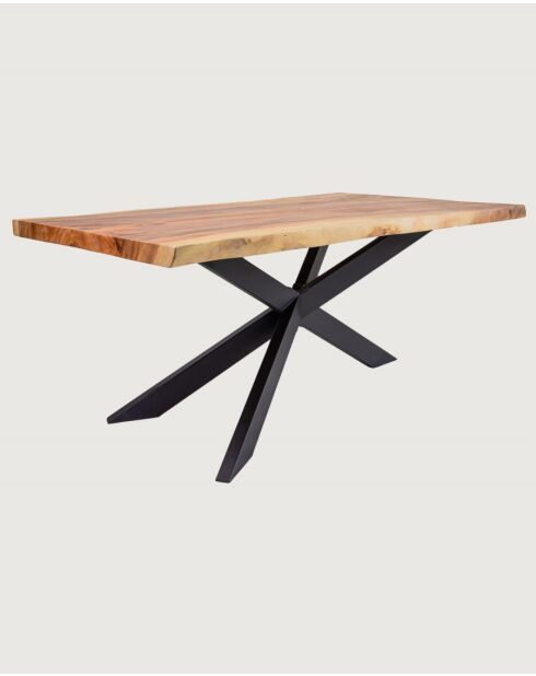 Laguna - Table repas en bois massif de suar