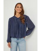 Marineblaues Top Armel