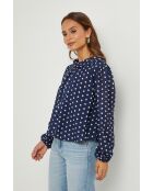 Marineblaues Top Armel