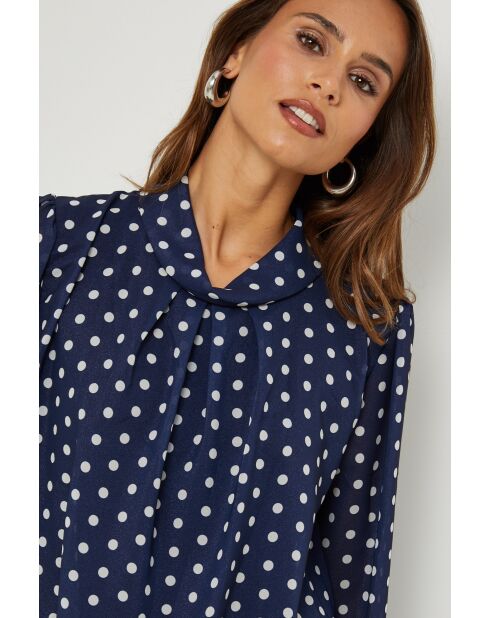 Marineblaues Top Armel