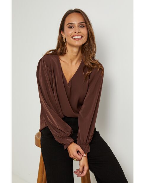 Blusa Mila marrone