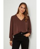 Blusa Mila marrone