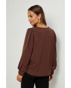 Blusa Mila marrone