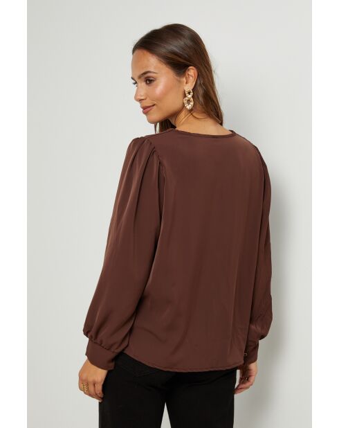 Blusa Mila marrone