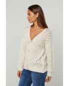 Beigefarbene Weste Lili