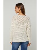 Beigefarbene Weste Lili