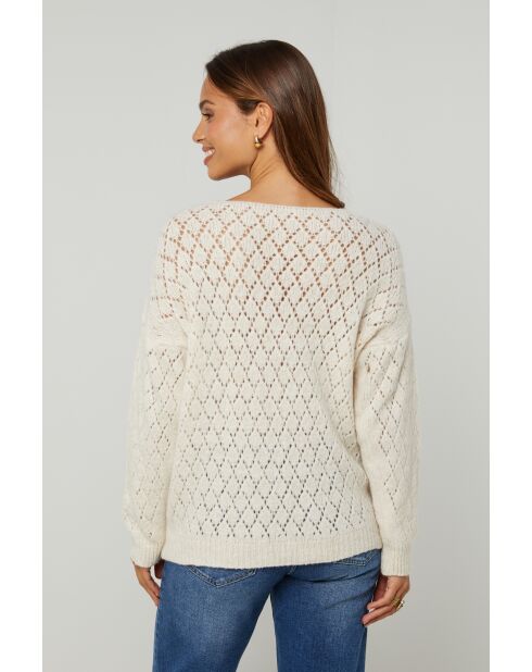 Beigefarbene Weste Lili