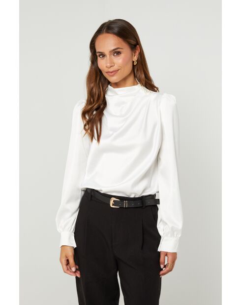 Witte top Amélie