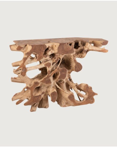 Forest - Console en bois massif de teck 121 cm