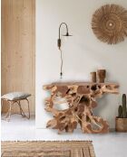 Forest - Console en bois massif de teck 121 cm