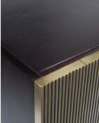 Moon- Grand buffet finition laiton vieilli 150 cm