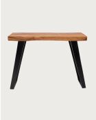 Teaka - Console en bois de teck massif