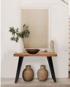 Teaka - Console en bois de teck massif