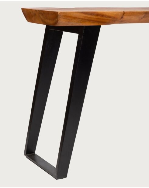 Teaka - Console en bois de teck massif